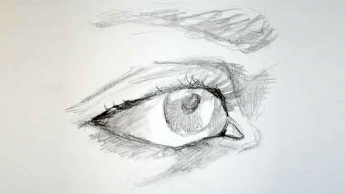 Dibujos a lápiz de ojos, Dibujos a lapiz