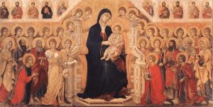 - Maestà of the Duomo of Siena. Duccio di Buoninsegna. 1308-1311